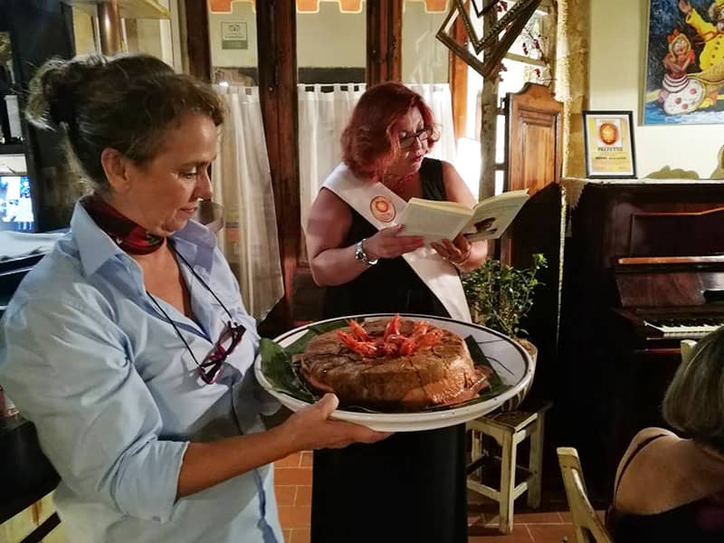 Accademia Italiana di Gastronomia e Gastrosofia - Assegnazione Blasone Prefetto allo Chef Peppe Agliano